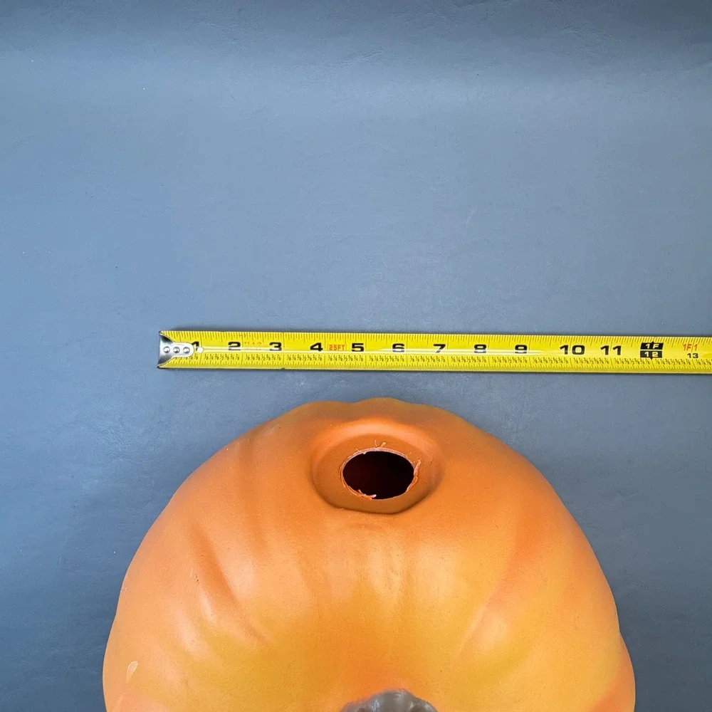 Vintage Gemmy Jack O Lantern Blow Mold Pumpkin Halloween 9